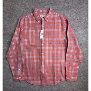 Penguin by MunsingWear Dress Shirt Flannel XL Classic Fit Long Sleeve Plaid‎